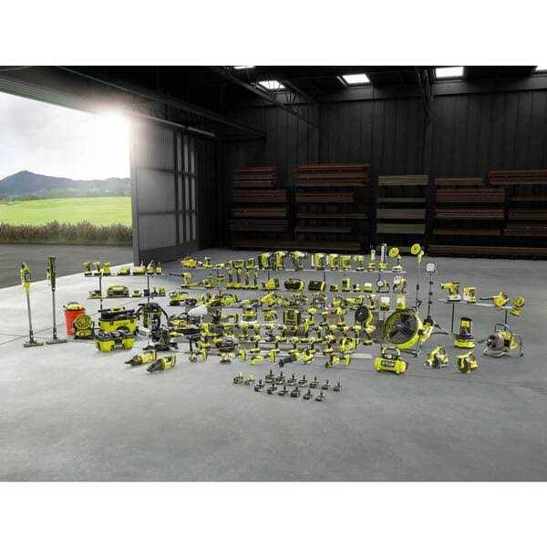 RYOBI ONE+ 18V Lithium-Ion 4.0 Ah Compact Battery and Charger Kit with FREE Compact Fixed Base Router - Image 2