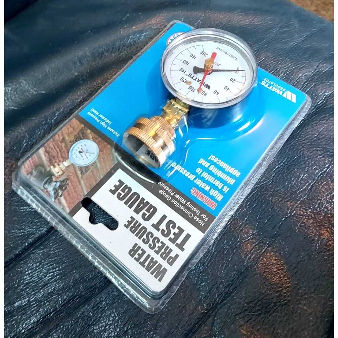 Watts 3/4 in. Plastic Water Pressure Test Gauge - Image 5