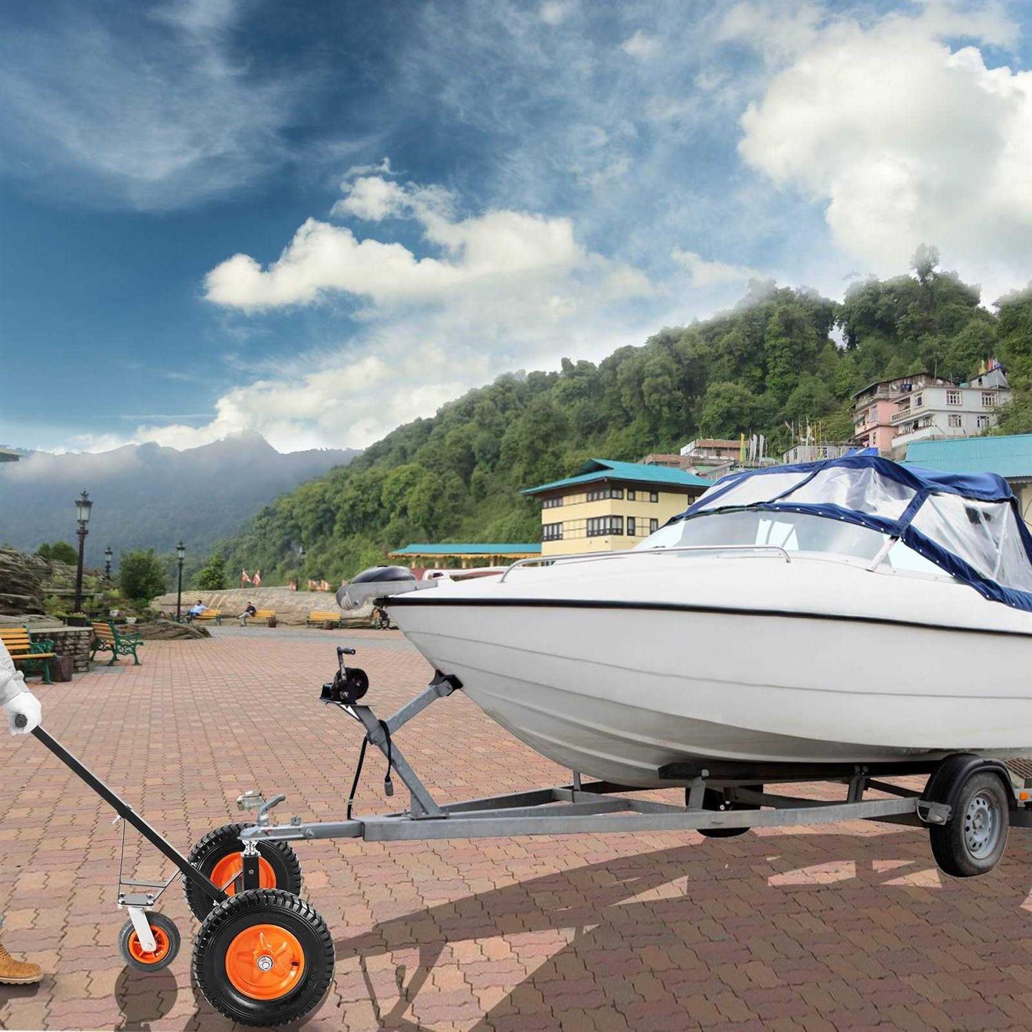 VEVOR Adjustable Trailer Dolly 1000 lbs Capacity Trailer Mover Dolly - Image 3