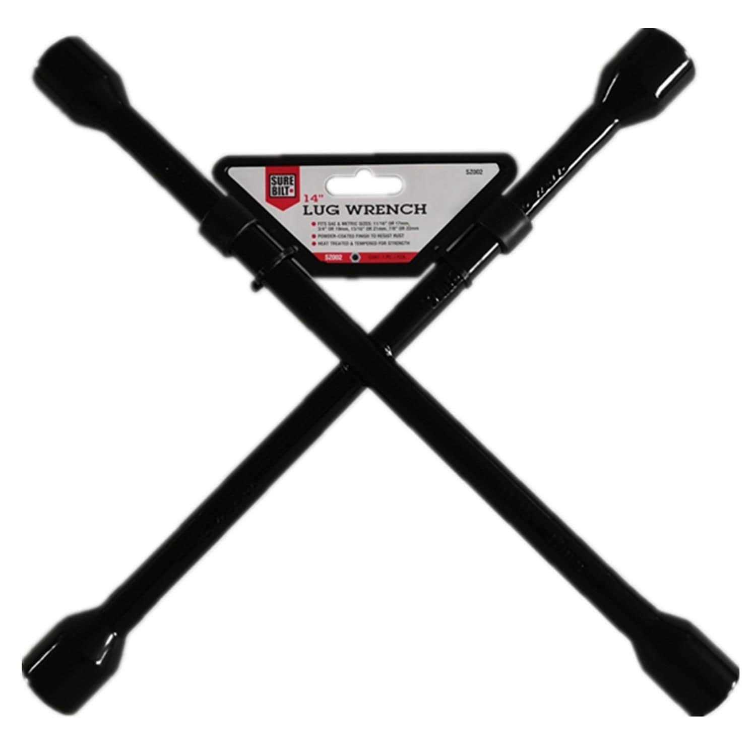 SureBilt 14in Cross Lug Wrench at AutoZone