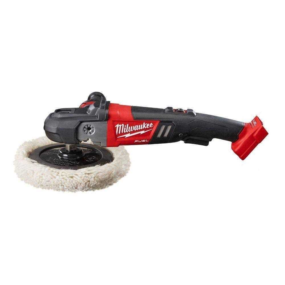 Milwaukee 2738-20 M18 18-Volt FUEL Lithium-Ion Brushless Cordless 7 inch Variable Speed Polisher