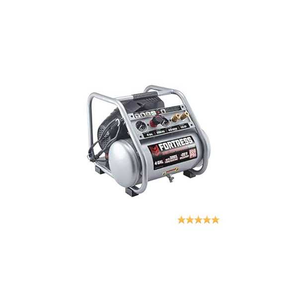 HFT FORTRESS Air Compressor 4 Gallon 200 PSI High Performance FORTRESS - Image 4