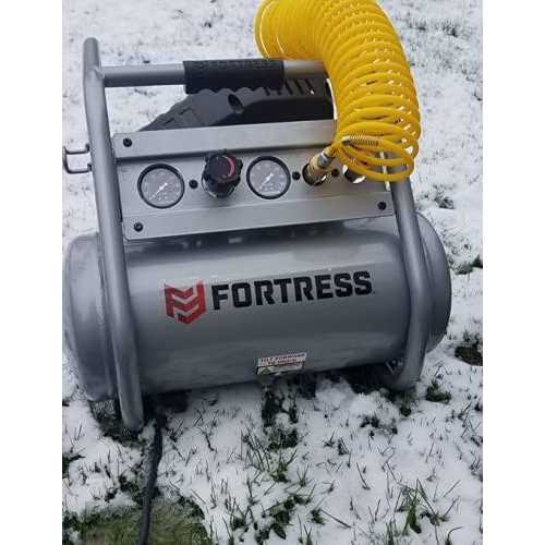 HFT FORTRESS Air Compressor 4 Gallon 200 PSI High Performance FORTRESS - Image 5