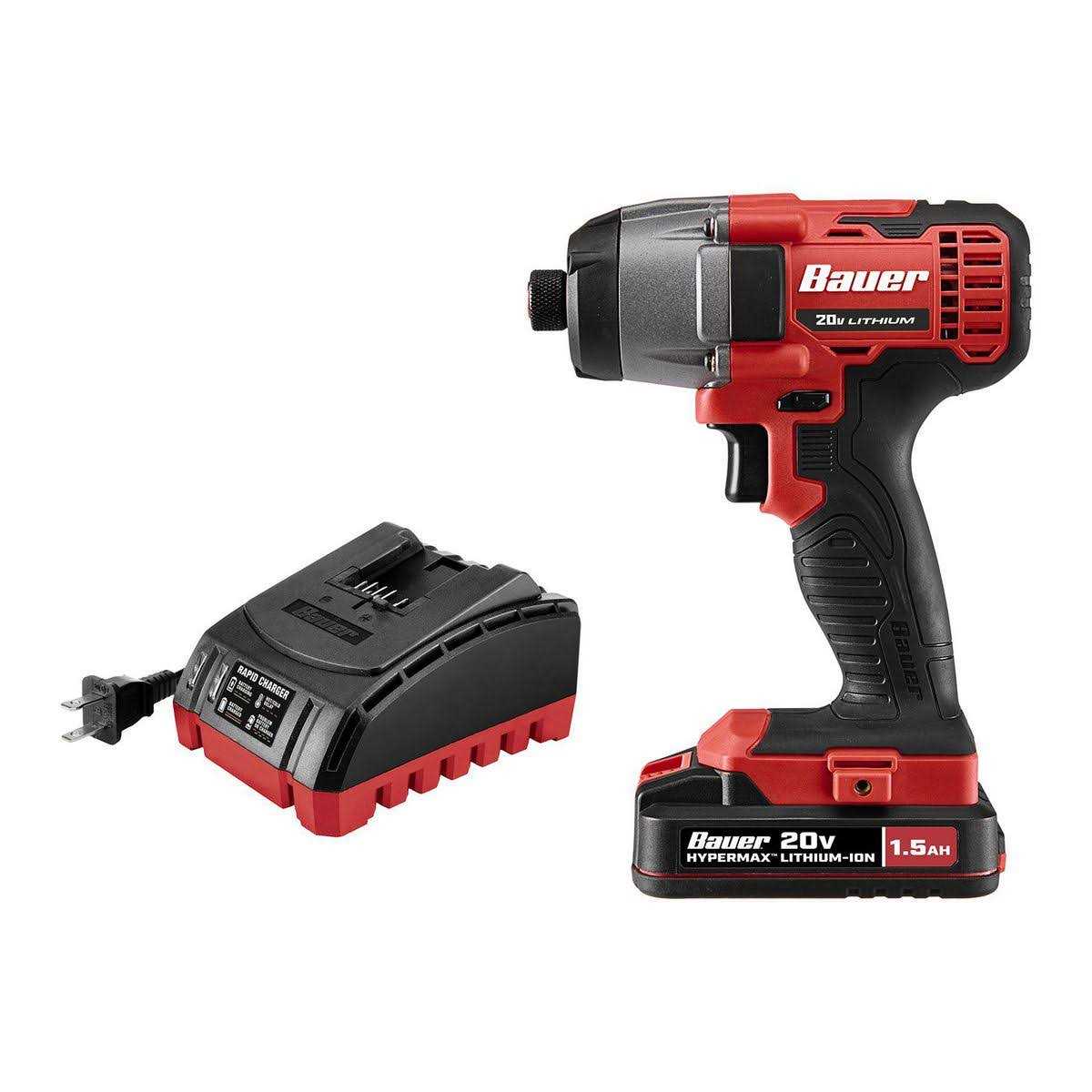 Bauer Tools 1781c-b1 20v 1/4 Hex Impact Driver - Image 4