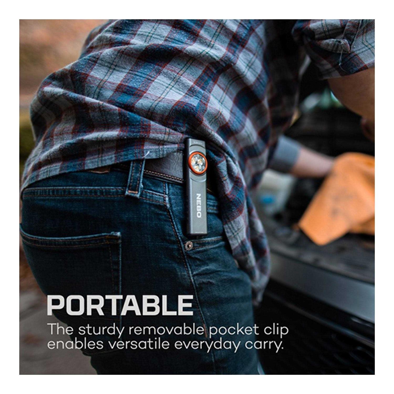 Nebo Slim Mini 250 Lumen Rechargeable Flashlight - Image 4