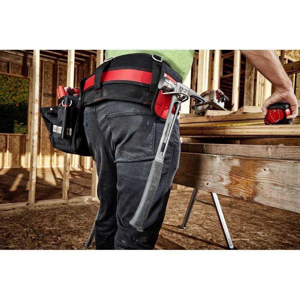 Stiletto TB3MC 15 oz Ti-Bone III Titanium Hammer with Milled Face Curved Handle - Image 5