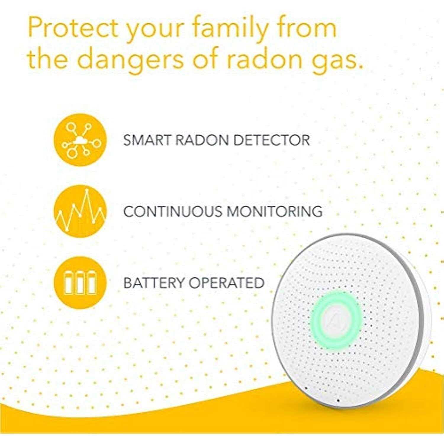 Airthings Wave 2nd Gen Smart Radon Detector - Image 4