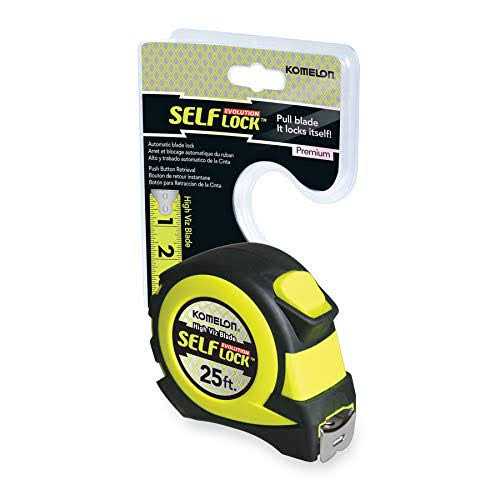 Komelon Self Lock 25-ft Auto Lock Tape Measure