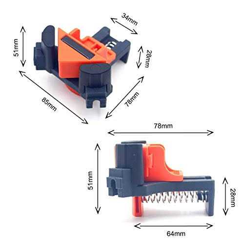 90 Degree Angle Clamps Woodworking Corner Clip - Image 3