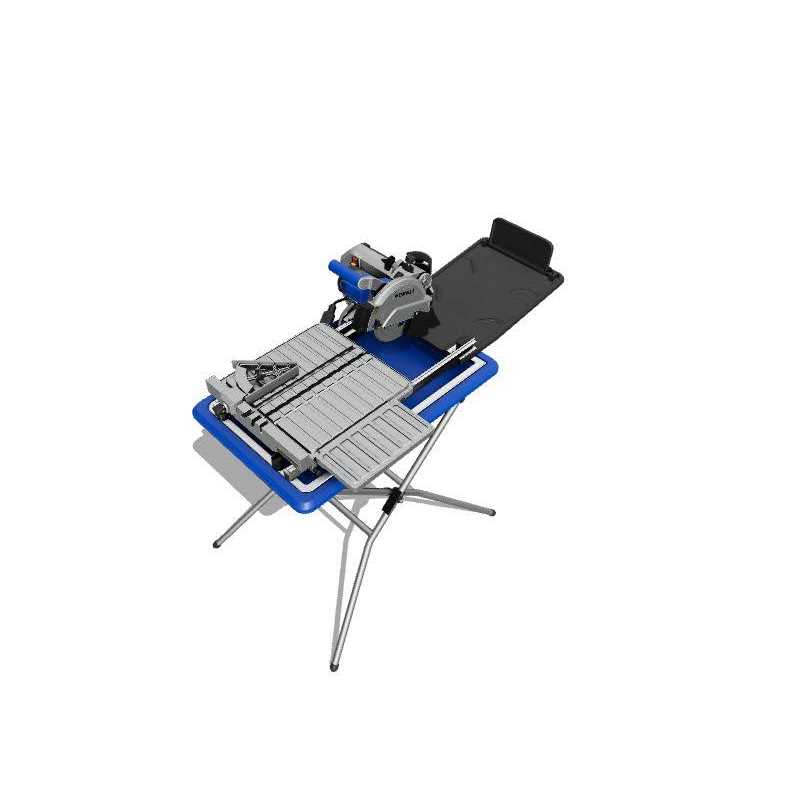 Kobalt 7-in 10-Amp Wet Sliding Table Tile Saw with Stand - Image 5