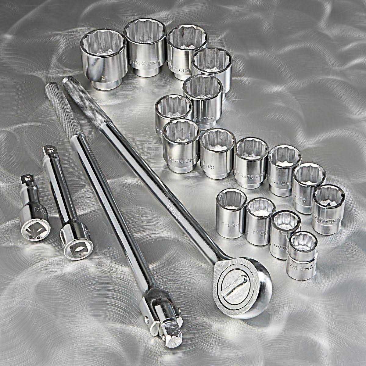 Pittsburgh 20 Piece Jumbo Socket Set - Image 5