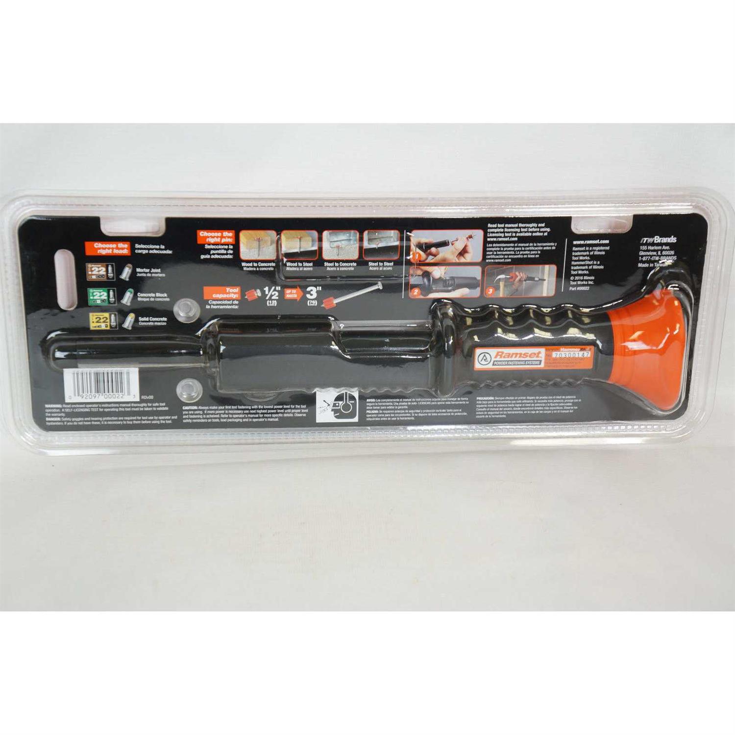 Ramset Hammer Powder Actuated Drive Tool - Image 3