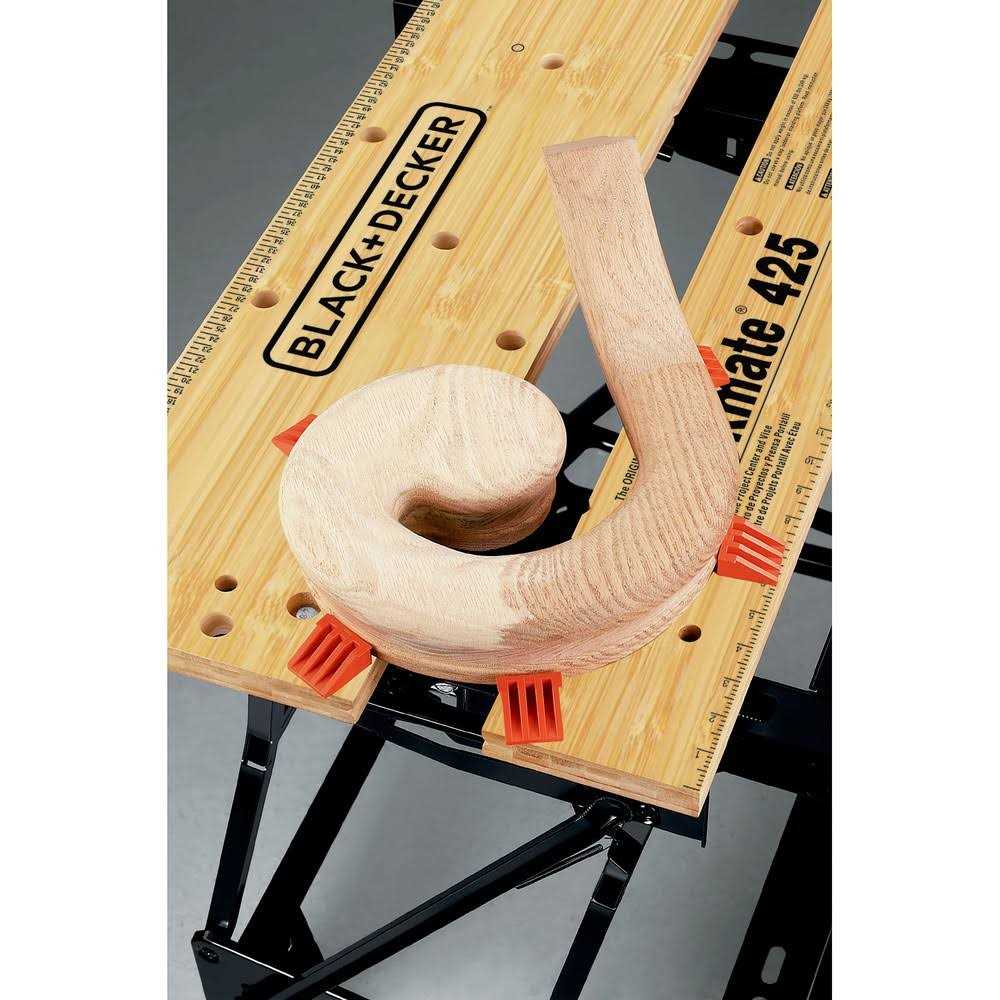 Black & Decker WM425 Workmate P425 Portable Project Center and Vise - Image 4