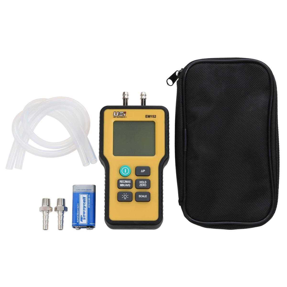 Uei EM152 Dual Differential Digital Manometer - Image 4