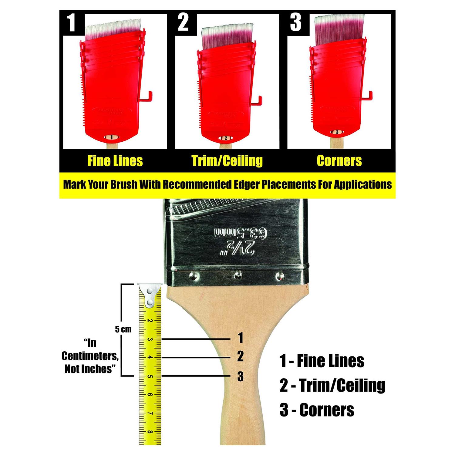 Boxtown Team Cut-N-Edge Paint Brush Edger and - Image 3