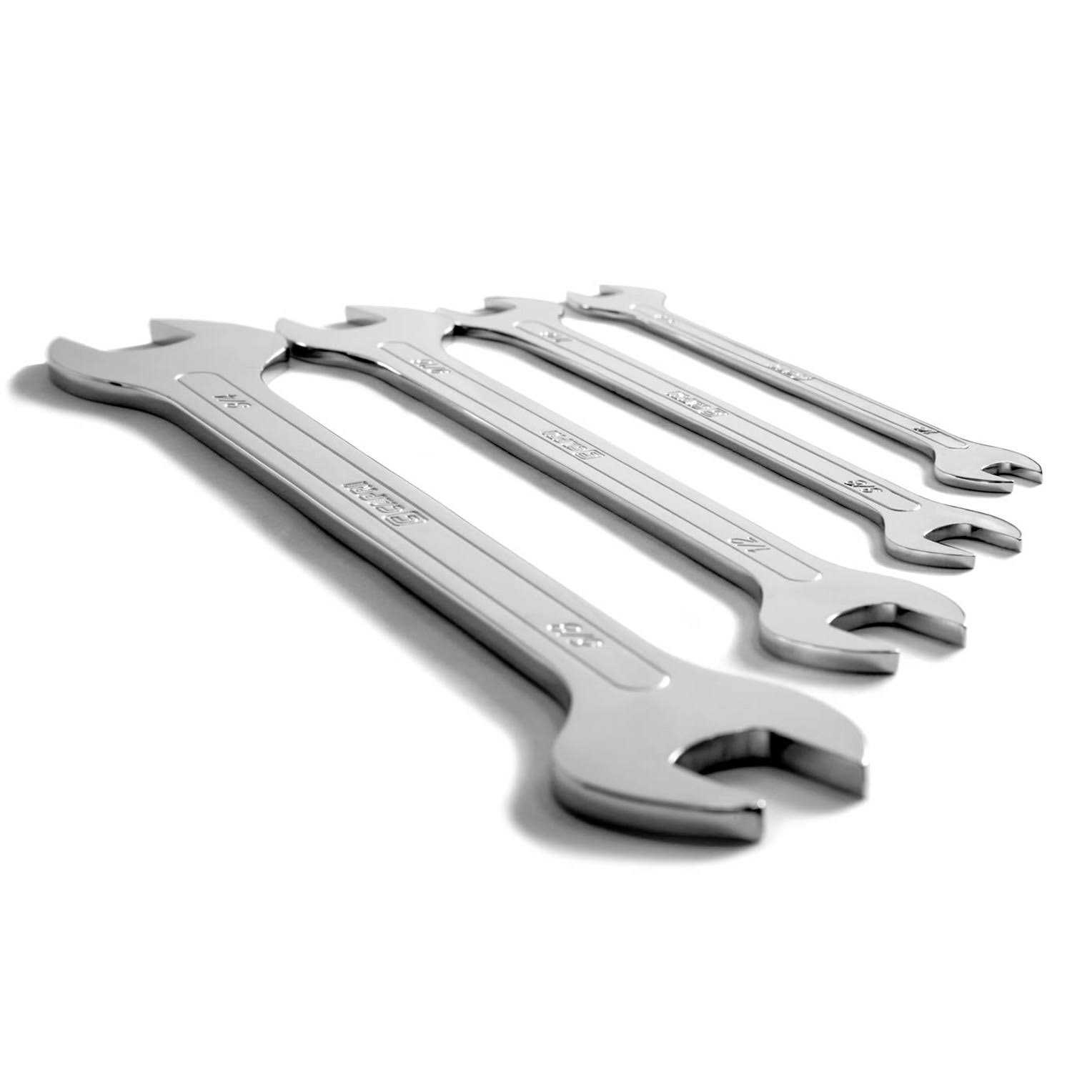 Capri Tools Metric and SAE Super-Thin Open End Wrench Set - Image 4