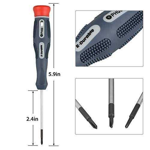 Screwdriver Kit for Nintendo Switch Linkstyle Tri Wing Cross Wing Precision Screwdriver Repair Tool Set Compatible with Switch Controller - Image 4