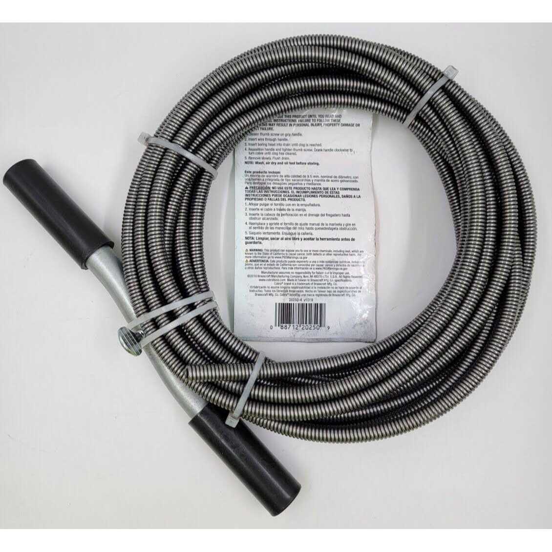 Cobra Products 20250 Drain Auger - Image 2