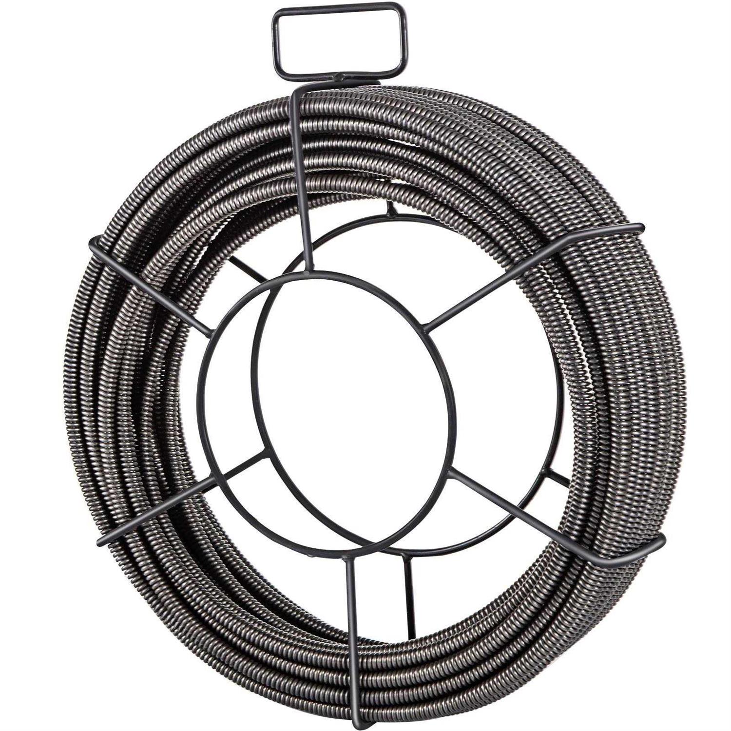 VEVOR Drain Cable Sewer Cable 50ft 3/8In Drain Cleaning Cable Auger Snake Pipe - Image 3