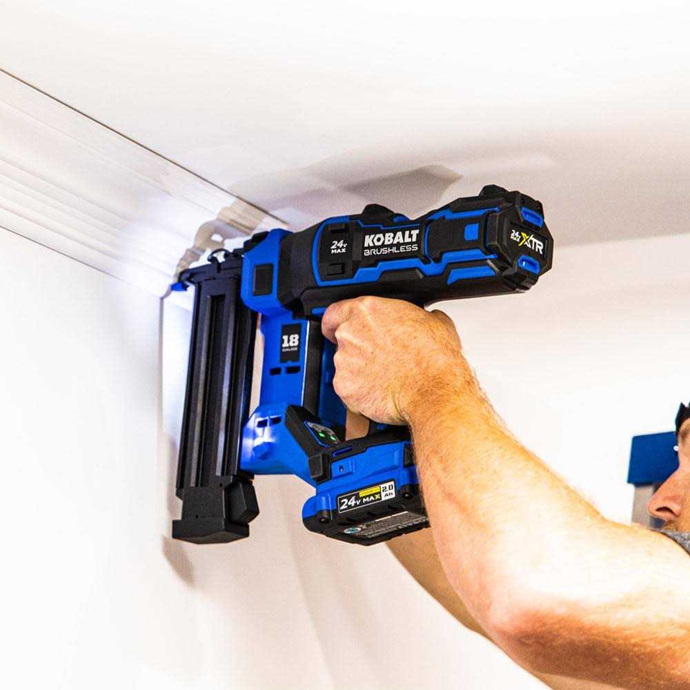 Kobalt 2.125-in 18-Gauge Cordless Brad Nailer KNA 2024A-03 - Image 4