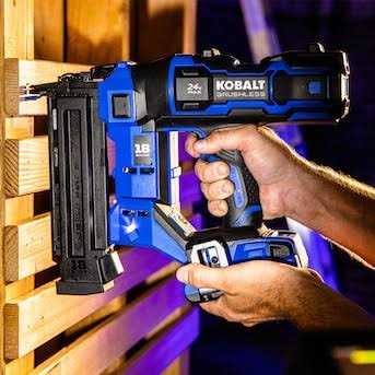 Kobalt 2.125-in 18-Gauge Cordless Brad Nailer KNA 2024A-03 - Image 5