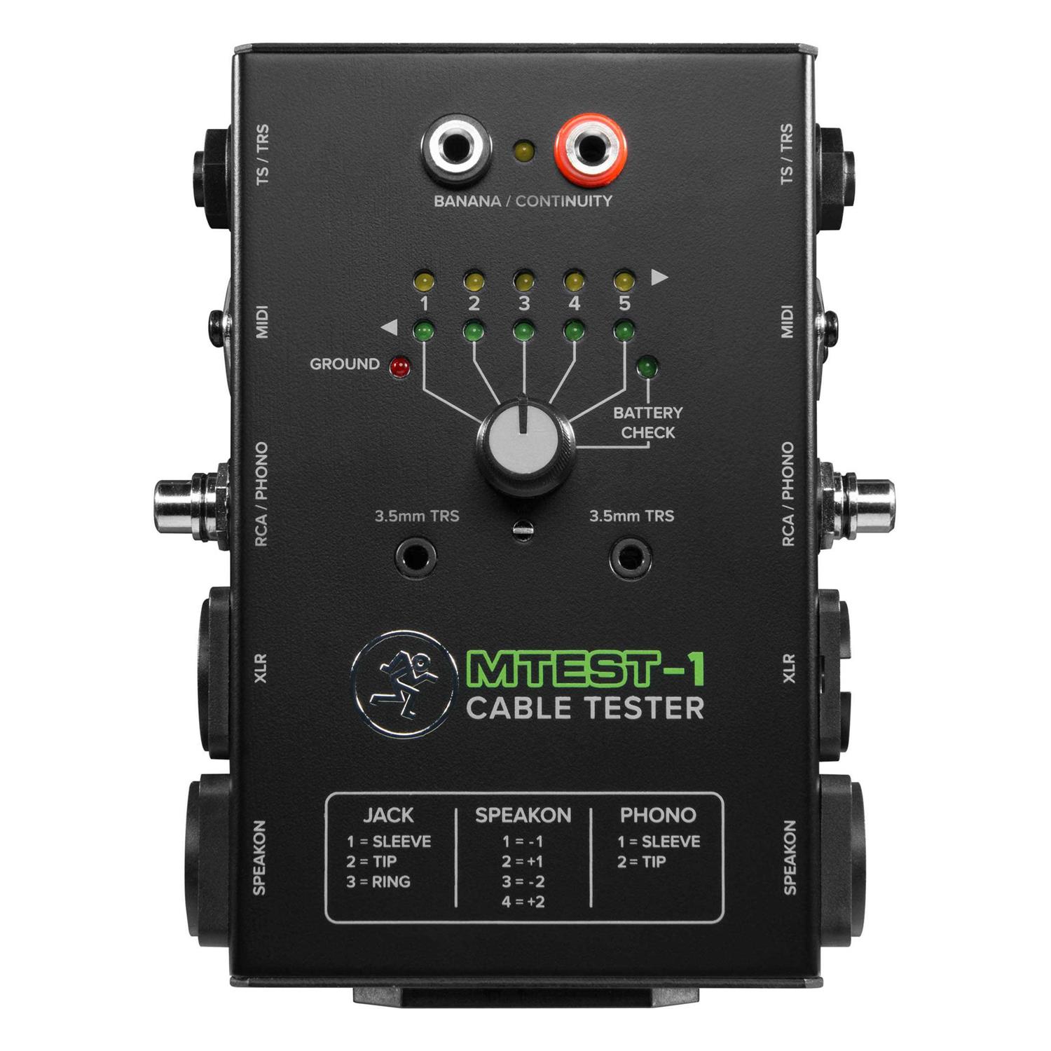 Mackie Cable Tester MTest-1