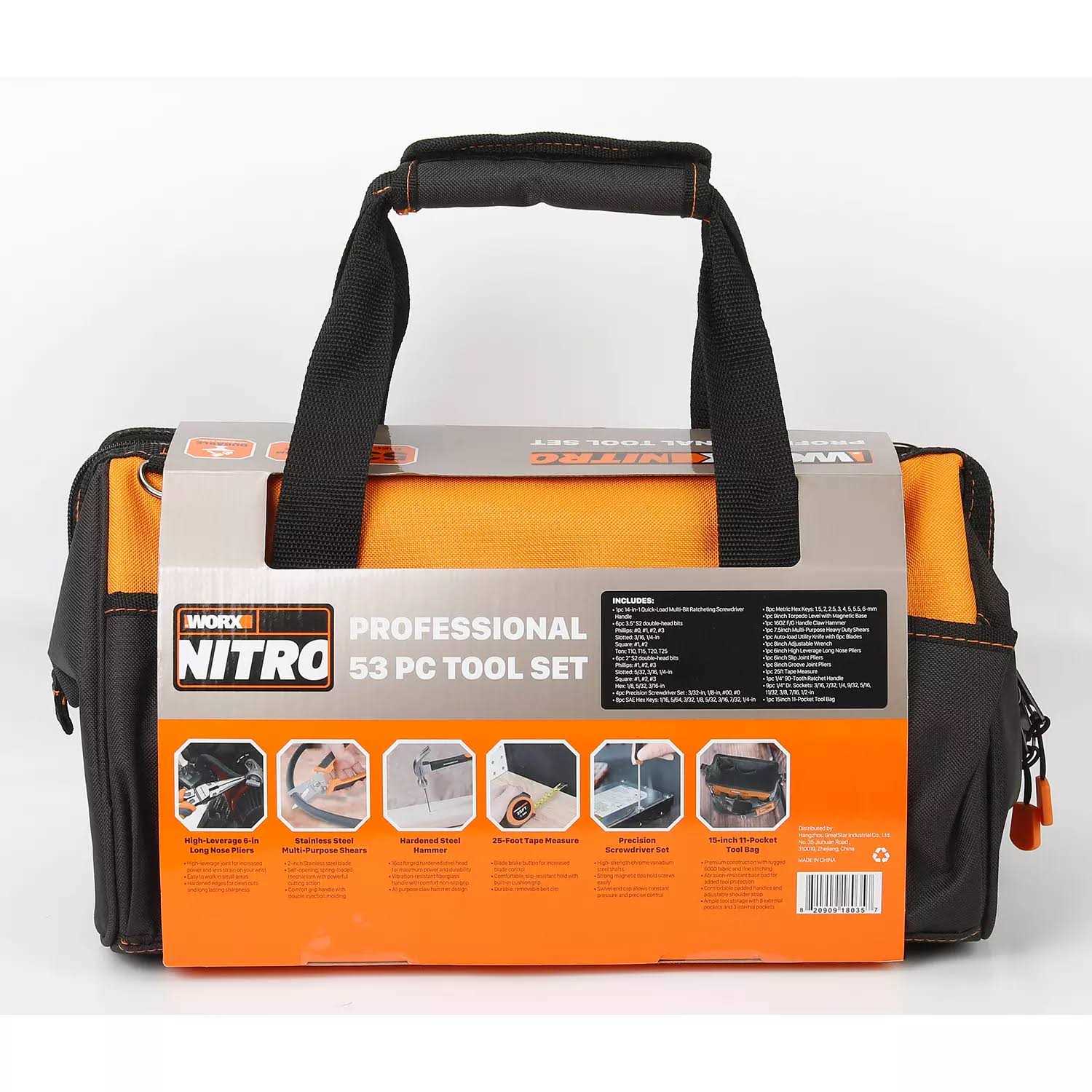 Worx Nitro Professional 53-Piece Tool Set - Image 3