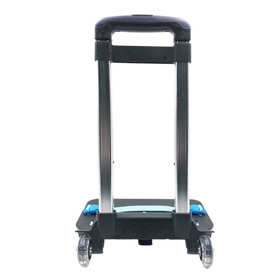 Backpack Hand Truck YUB Wheeled Cart Trolley Hand Aluminium Alloy Folding Trolley Cart for Schoolbag - Image 3