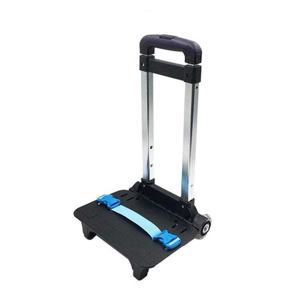 Backpack Hand Truck YUB Wheeled Cart Trolley Hand Aluminium Alloy Folding Trolley Cart for Schoolbag - Image 5