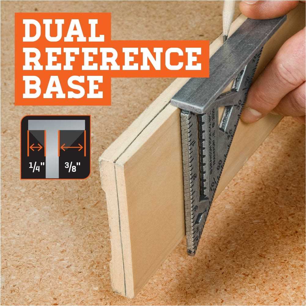 Swanson Speed 4-1/2 in. Aluminum Trim Square S0145 - Image 5