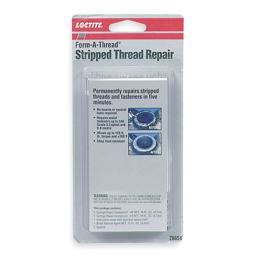 Loctite Form-A-Thread Stripped Thread Repair Kit 236382 - Image 2