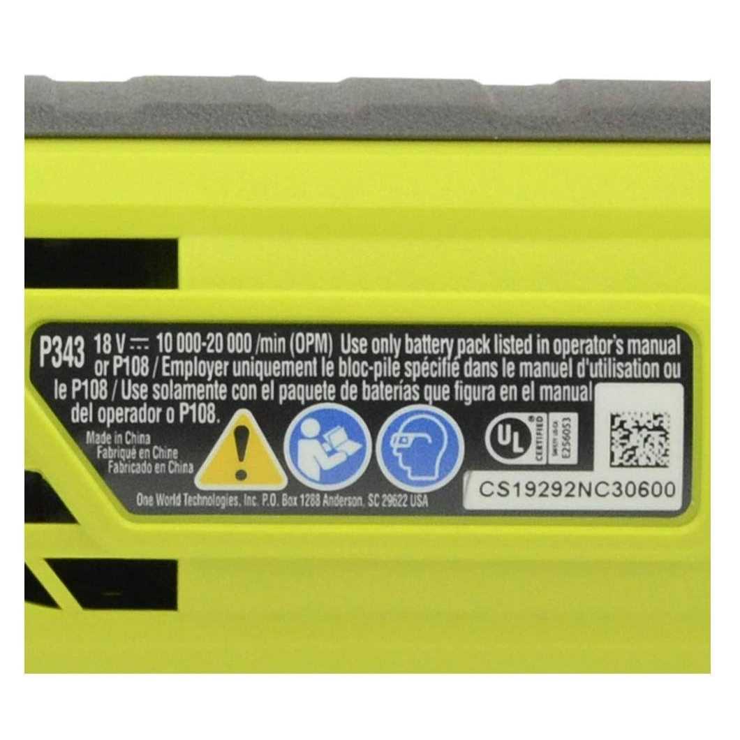 Ryobi P343 18V One+ Cordless Oscillating Multi-Tool - Image 4