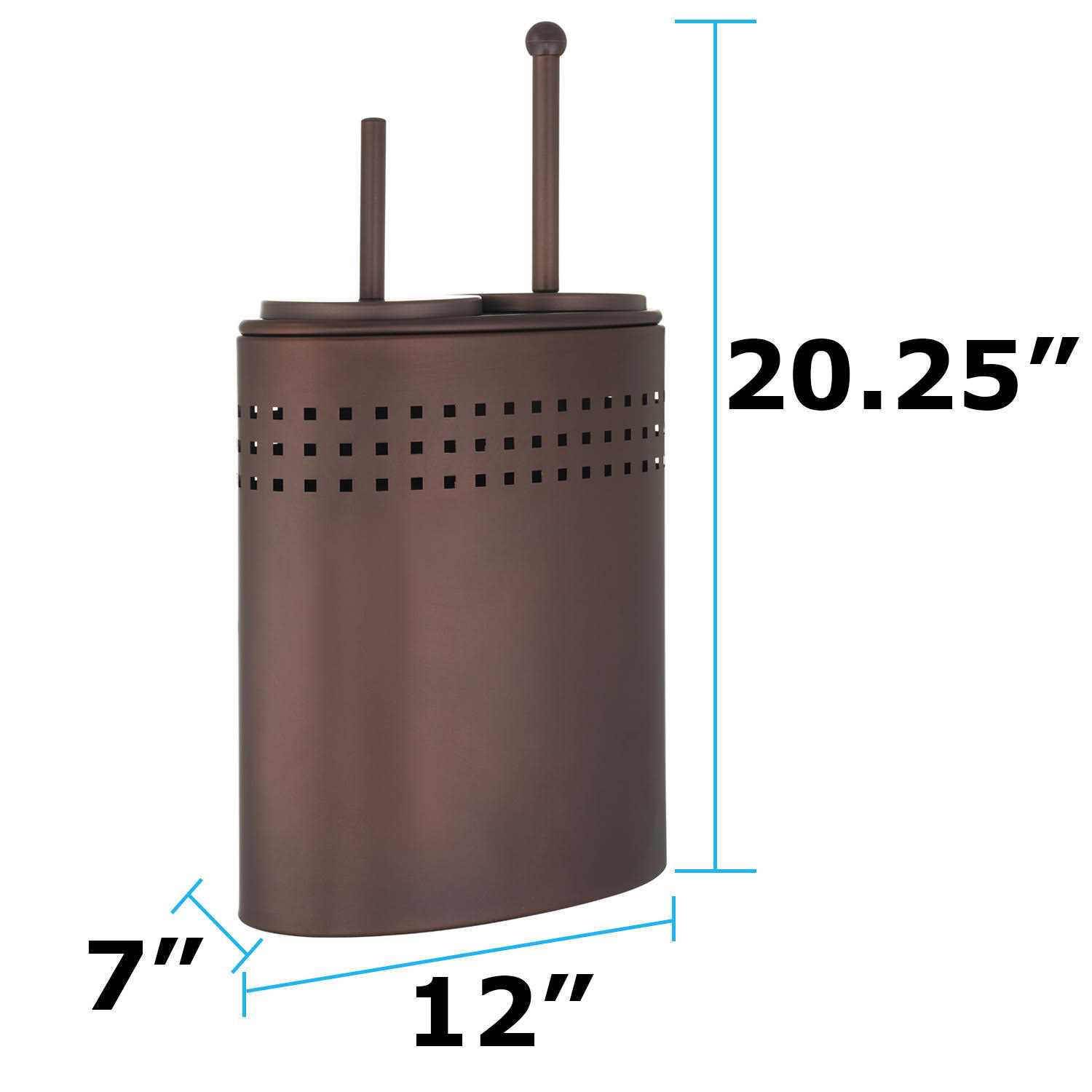 Blue Donuts Toilet Brush and Plunger Combo Set - Image 5