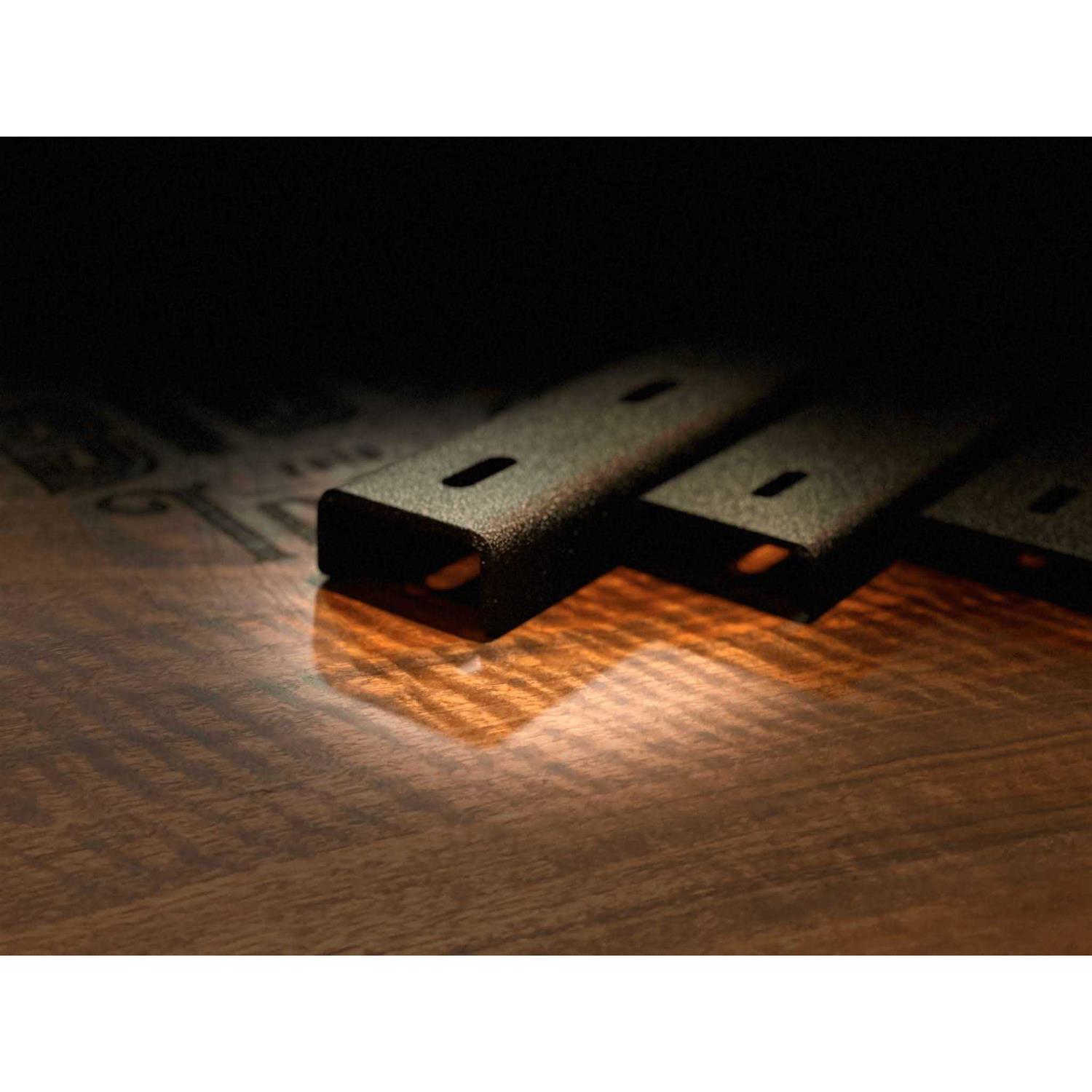 Bidwell Wood & Iron The Original C Channel 2.0 Leg Hidden Metal Support Bracing, for Live Edge or Glue-Up Wood Tables - Image 4