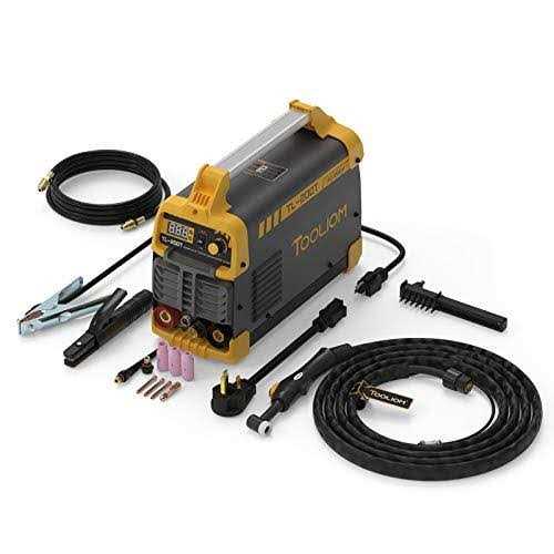TOOLIOM 200A TIG Welder High Frequency TIG 110V/220V Dual Voltage TIG/Stick/Arc 2 in 1 IGBT Digital Inverter Welder TIG Welding Machine - Image 4