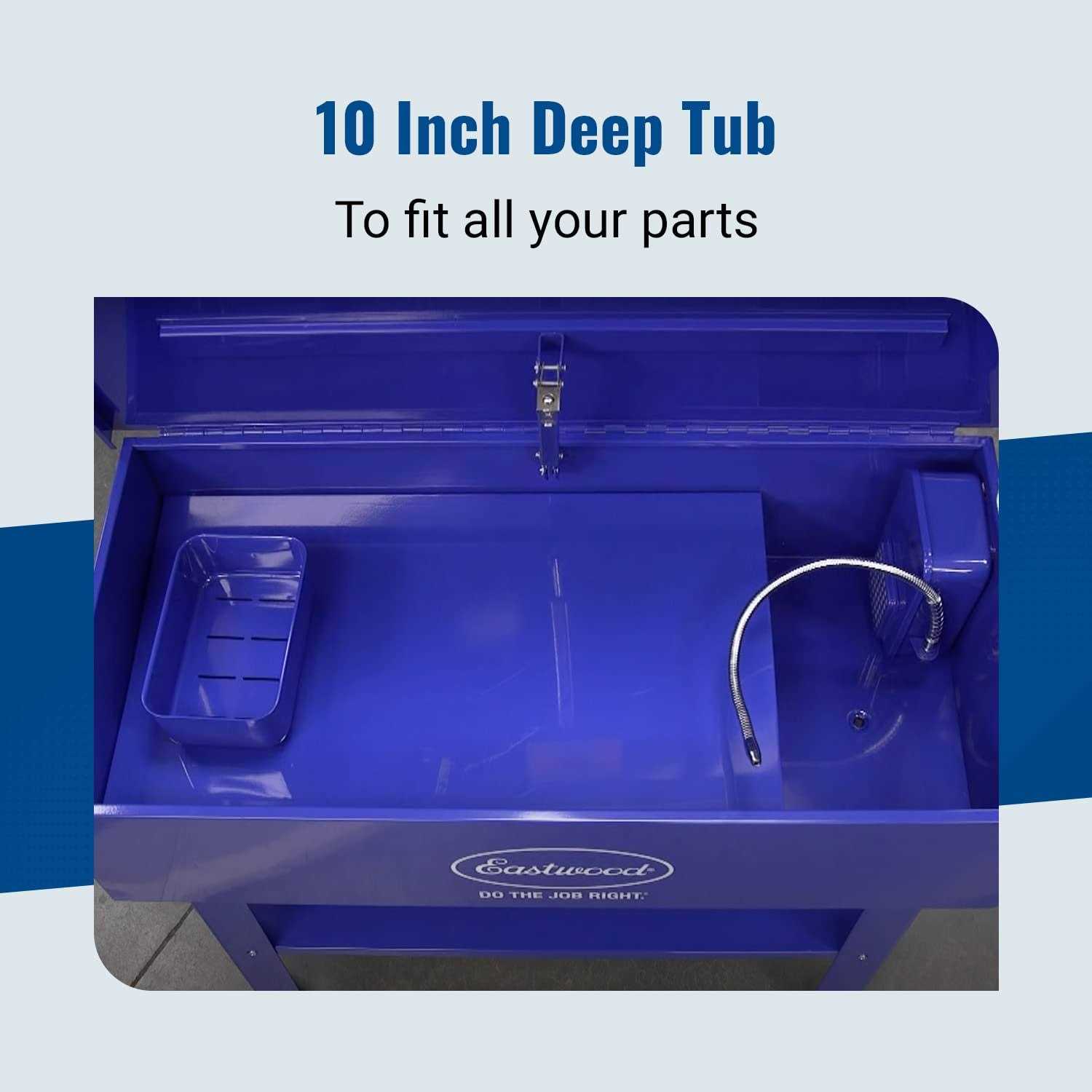 Eastwood 40 Gallon Parts Washer - Image 3
