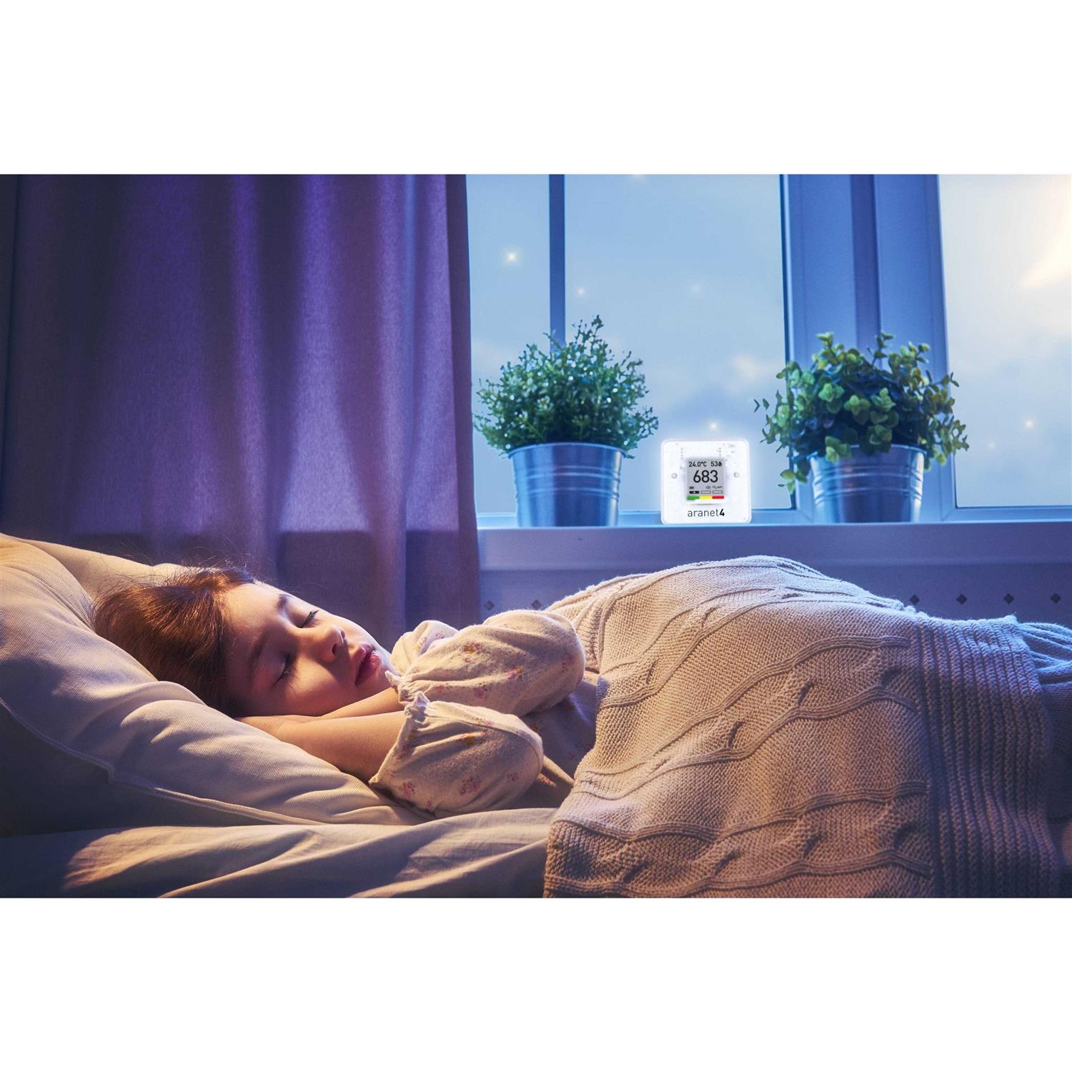 SAF Aranet4 Home Wireless Indoor Air Quality Monitor for Home, Office or School Portable - Image 5