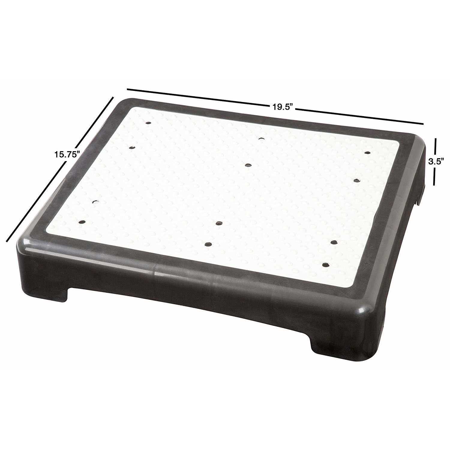 Bluestone Step Stool Indoor and Outdoor Platform Stepping Stool With 225-Pound Capacity - Image 3