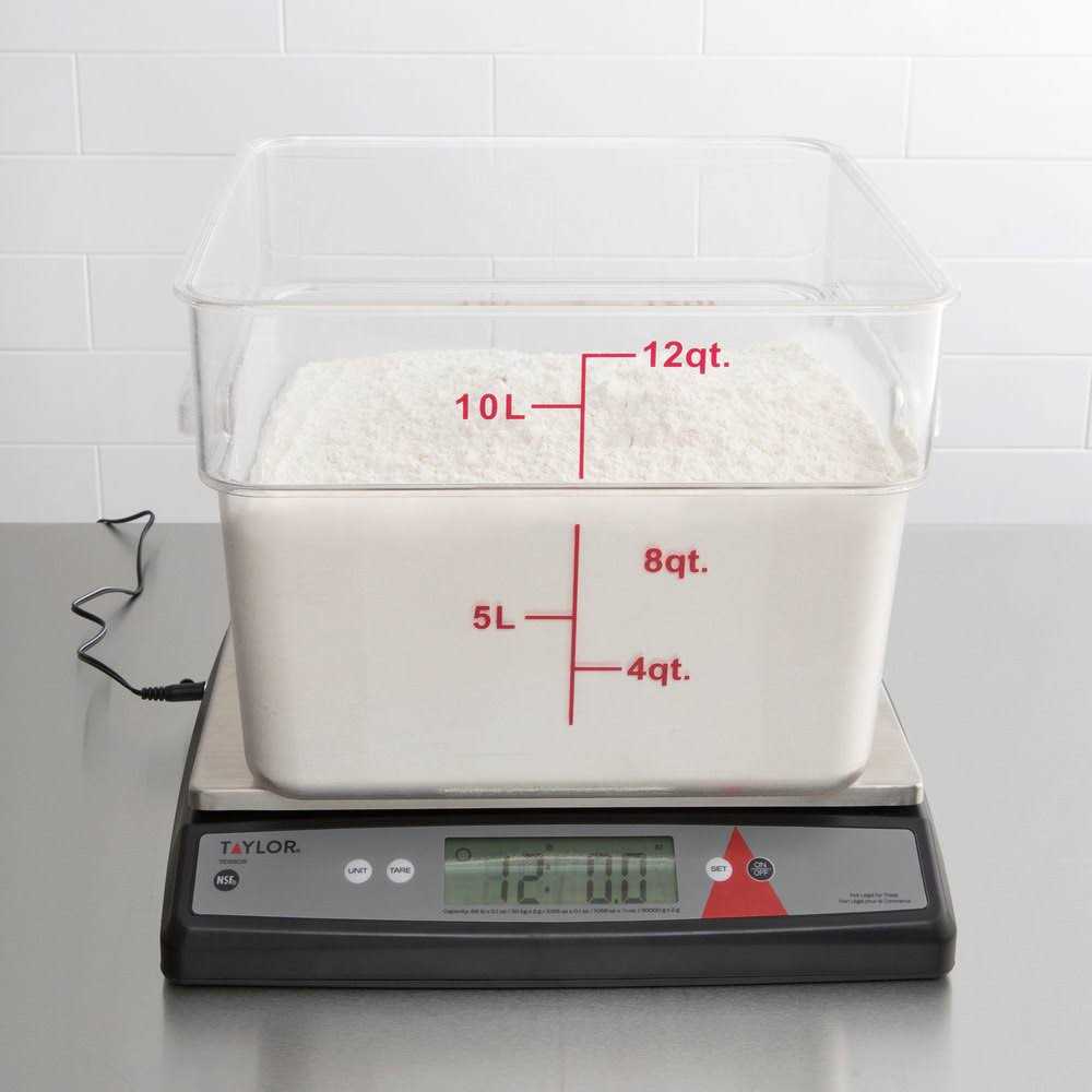 Taylor Precision TE66OS Portion Control Scale Digital 6 - Image 4