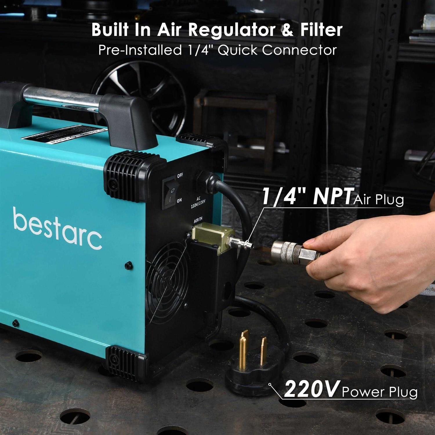 bestarc Plasma Cutter Btc500dp 50Amps Dual Voltage 110/220v Plasma Cutting Machine - Image 4