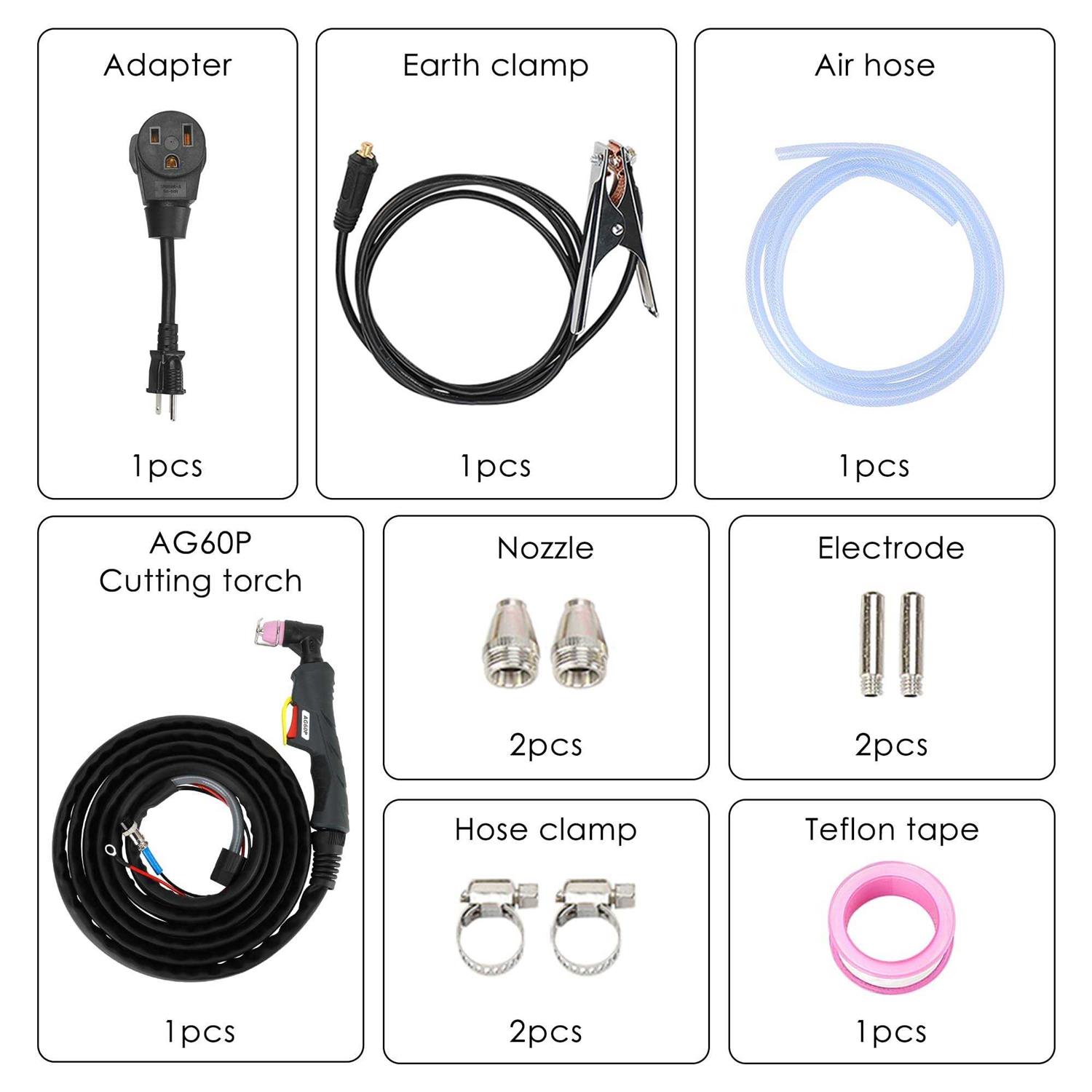 bestarc Plasma Cutter Btc500dp 50Amps Dual Voltage 110/220v Plasma Cutting Machine - Image 5