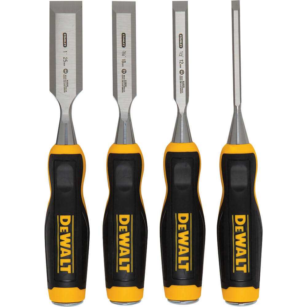 Dewalt 4 Piece Wood Chisel Set DWHT16063