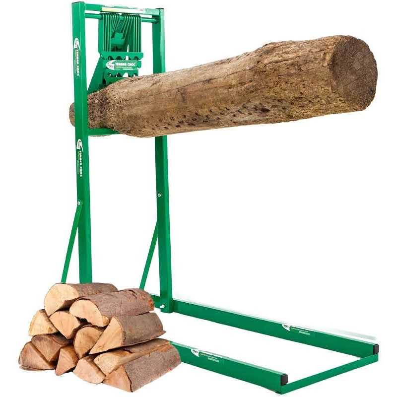 Timber Croc Logging Saw Horse Steel Log Holder for Cutting Wood