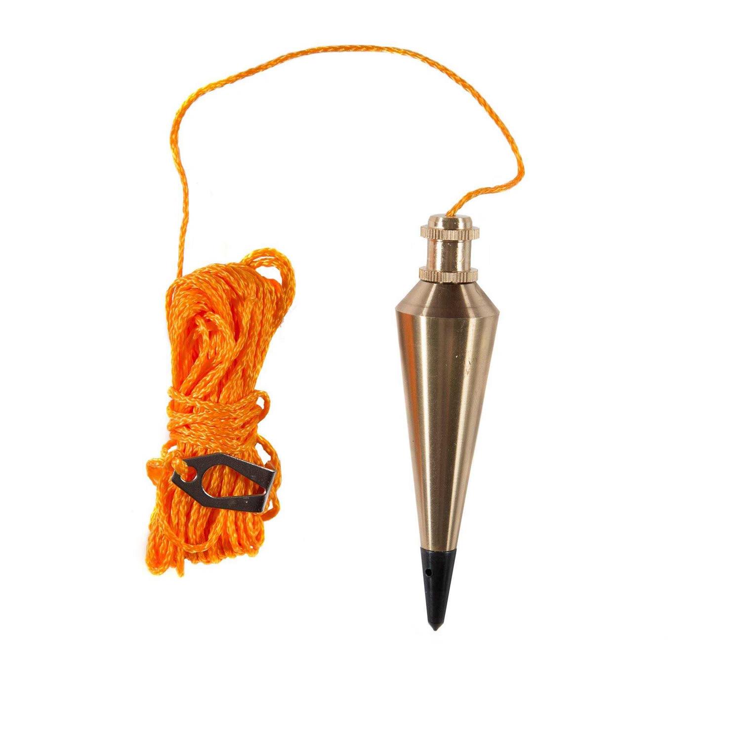 Swanson PB008B 8 oz. Brass Plumb Bob - Image 4