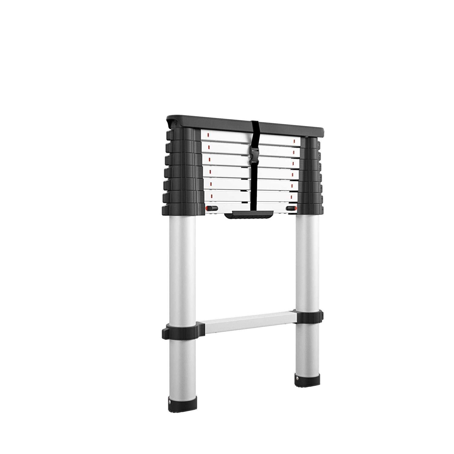 Cosco SmartClose Aluminum Telescoping Extension Ladder - Image 4