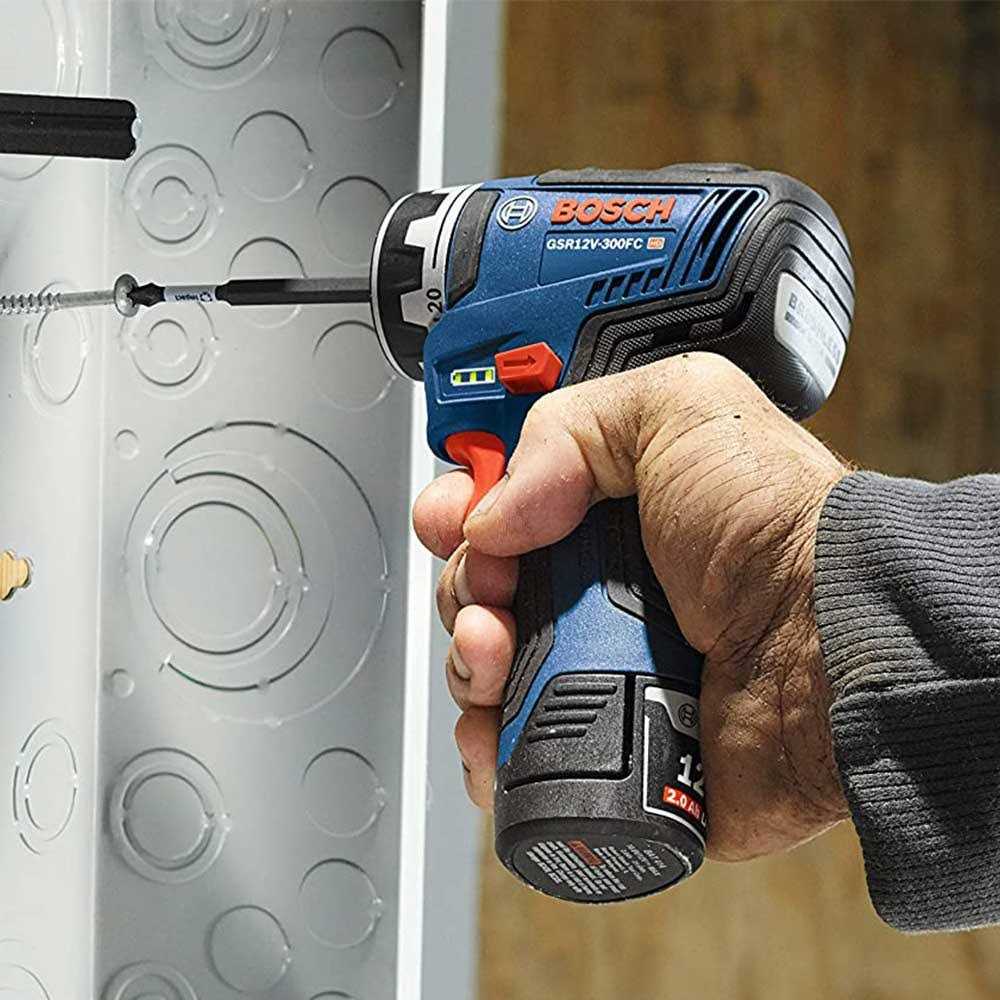Bosch GSR12V-300FCB22 12V Max EC Brushless Flexiclick 5-In-1 Drill/Driver System - Image 5