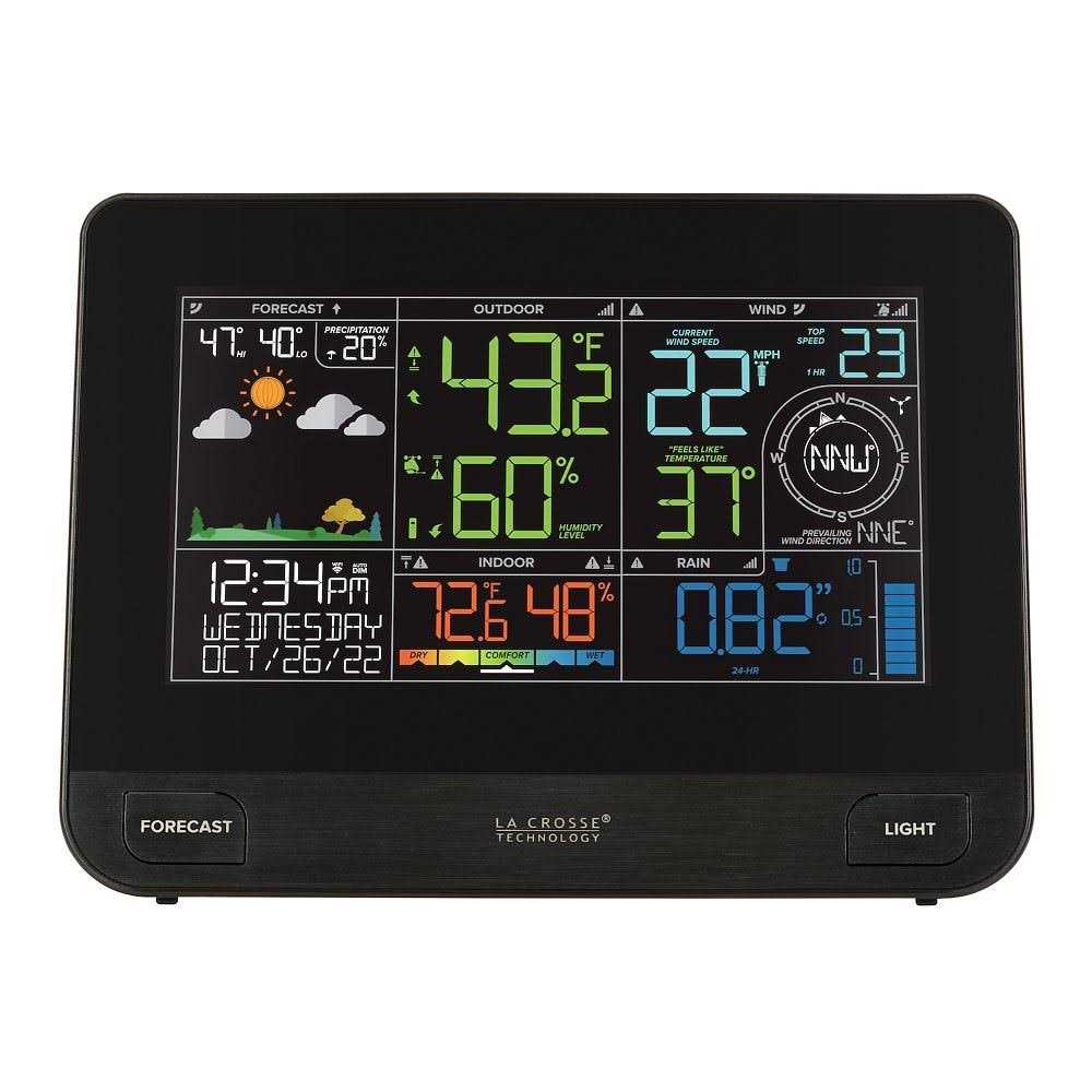 La Crosse Technology Wi-Fi Professional Weather Center with Combination Sensor and Remote Monitoring