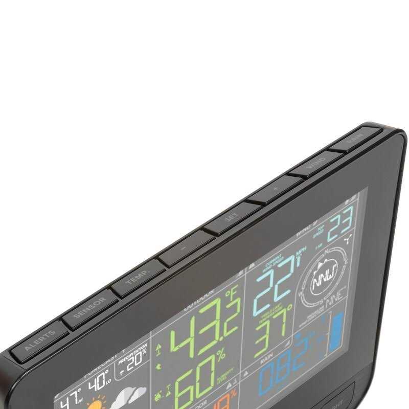 La Crosse Technology Wi-Fi Professional Weather Center with Combination Sensor and Remote Monitoring - Image 5