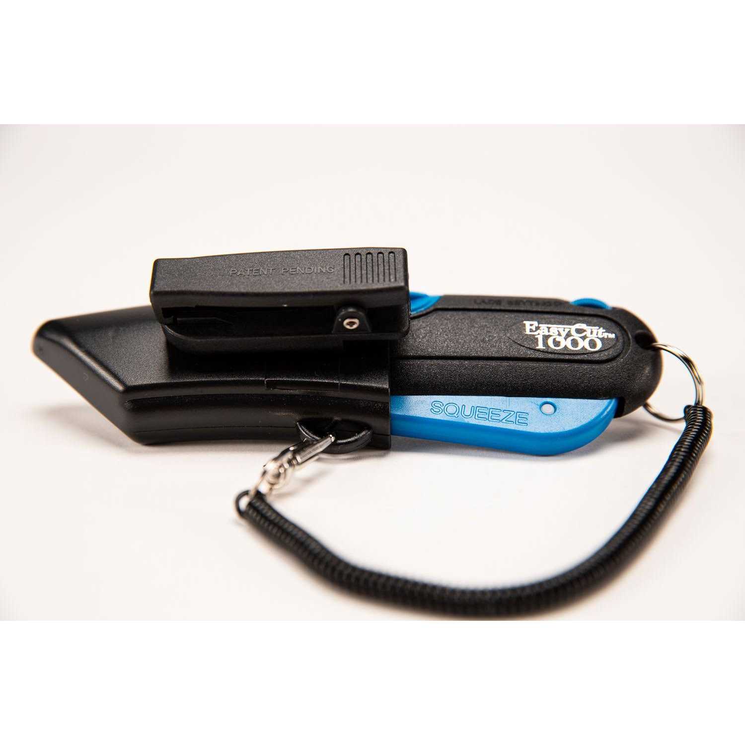 Easy Cut Safety Cutter with Holster and Lanyard - Image 2