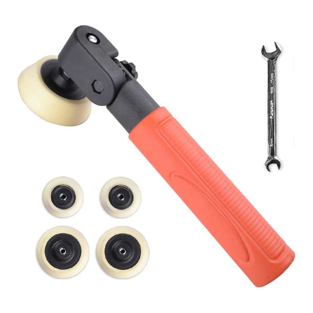 Woodworking Passive Rotary Sander Sanding Tools Hand Held Bowl Sander with Rotatable Spindle Head 2 Inch 3 Inch Pads